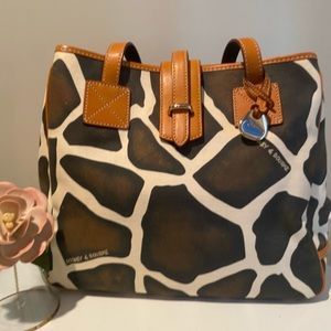 Dooney & Bourke vintage giraffe print bag